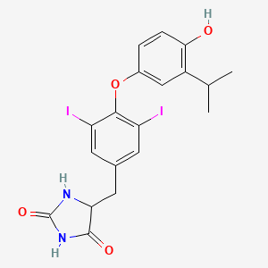 Chemical structure of CO23