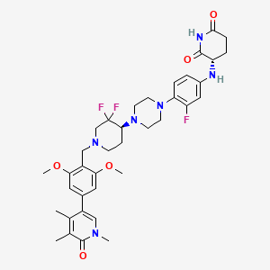 Chemical structure of CFT8634
