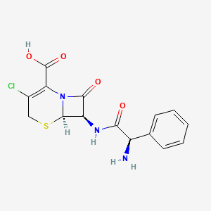 Chemical structure of Cefaclor