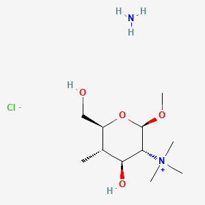 Chemical structure of N-Trimethylchitosan