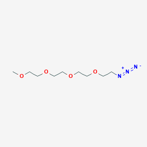 Chemical structure of m-PEG4-azide