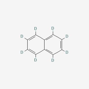 Chemical structure of Naphthalene-d8