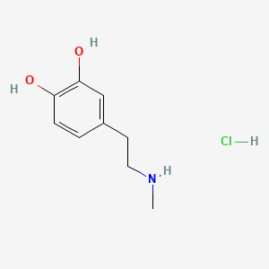 Chemical structure of Methyldopamine hydrochloride
