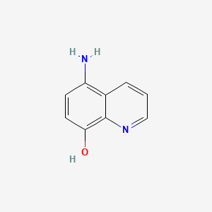 Chemical structure of 5-Amino-8-hydroxyquinoline