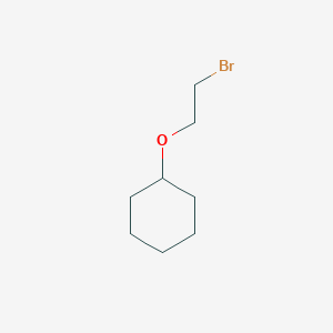 Chemical structure of Cyclohexane-PEG1-Br