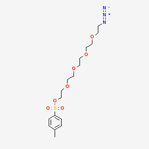 Chemical structure of Azide-PEG5-Tos