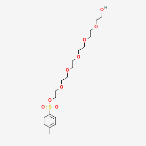 Chemical structure of Tos-PEG6-OH