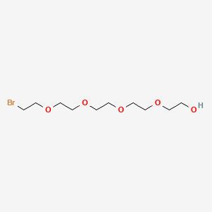 Chemical structure of Bromo-PEG5-alcohol