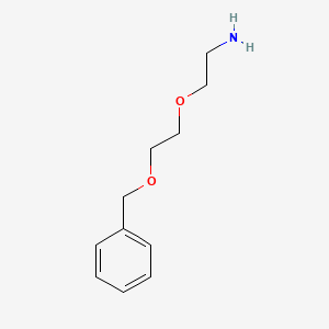 Chemical structure of Benzyl-PEG2-amine