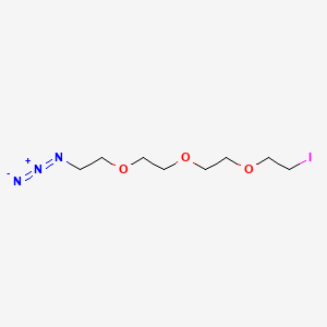 Chemical structure of Iodo-PEG4-N3