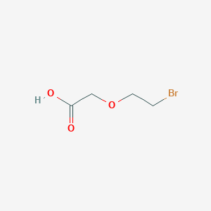 Chemical structure of Bromo-PEG1-CH2COOH
