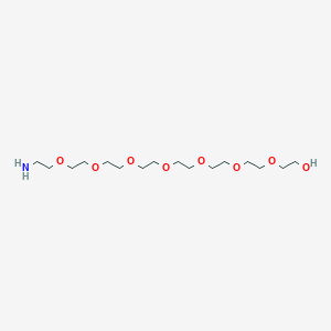 Chemical structure of NH2-PEG8-OH