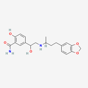 Chemical structure of Medroxalol