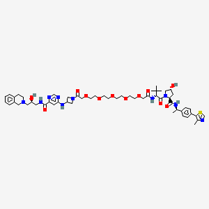 Chemical structure of MS4322 (isomer)