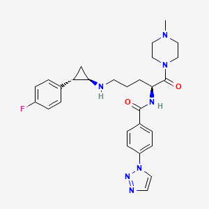 Chemical structure of Bomedemstat hydrochloride