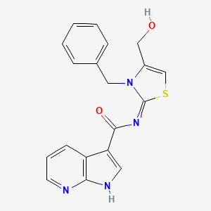 Chemical structure of TDI-011536