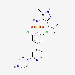 Chemical structure of PCLX-001