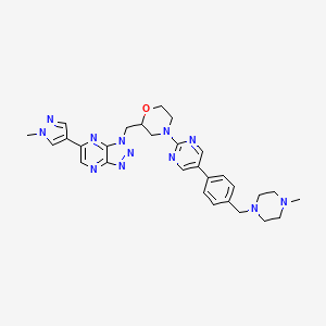 Chemical structure of ABN401
