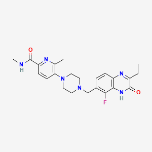 Chemical structure of AZ3391