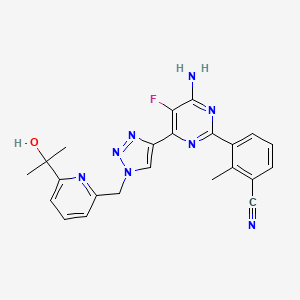 Chemical structure of Adenosine receptor antagonist 2
