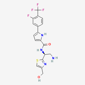 Chemical structure of NBD-14189