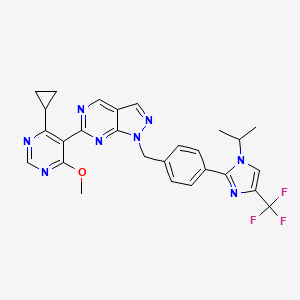 Chemical structure of KSQ-4279
