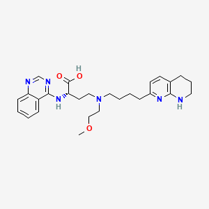 Chemical structure of Bexotegras