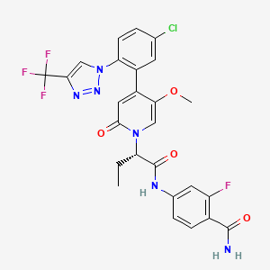 Chemical structure of Asundexian