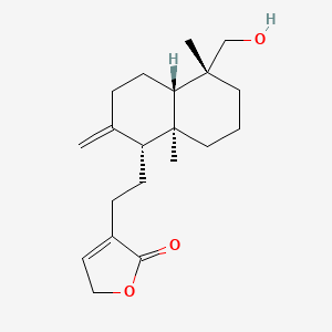 Chemical structure of Andrograpanin