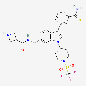 Chemical structure of AS-85