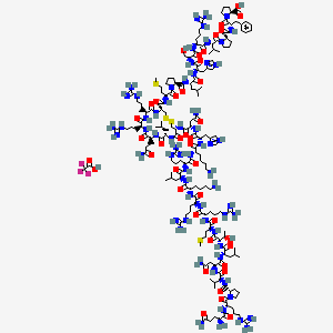 Chemical structure of ELA-32(human) TFA