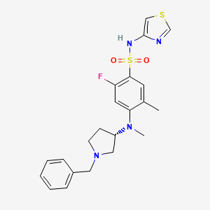 Chemical structure of Zandatrigine