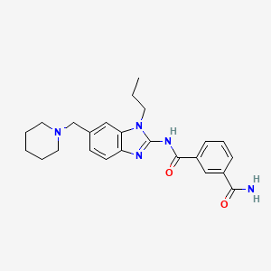 Chemical structure of HS-276