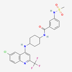 Chemical structure of MrgprX2 antagonist-8