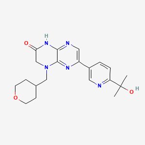 Chemical structure of CC214-2