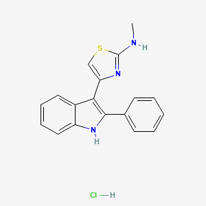 Chemical structure of VA-K-14 hydrochloride