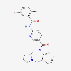 Chemical structure of BAY-091