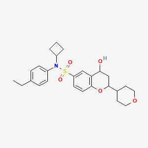 Chemical structure of RORγt inverse agonist 23