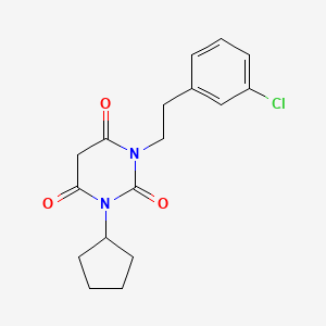Chemical structure of CaV1·3 antagonist-1