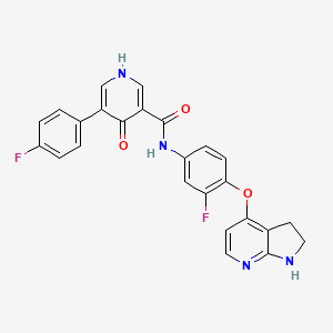 Chemical structure of BPI-9016M