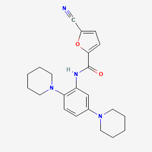 Chemical structure of cFMS Receptor Inhibitor IV