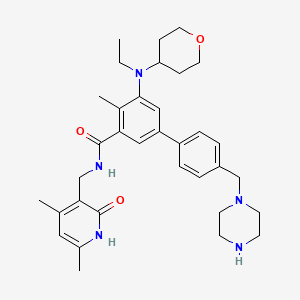 Chemical structure of EZH2-IN-13