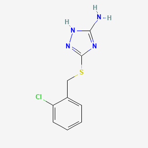 Chemical structure of Antibacterial agent 117
