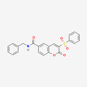 Chemical structure of NR2F6 modulator-1