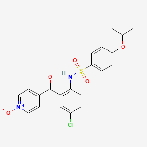 Chemical structure of MLN3126