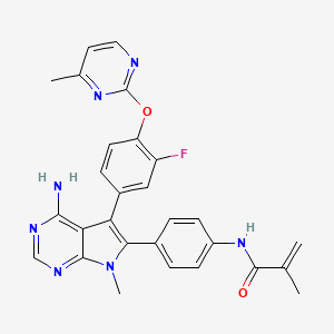 Chemical structure of FGFR2-IN-3