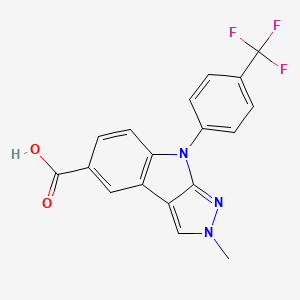 Chemical structure of MSC-4106