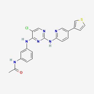 Chemical structure of Cathepsin C-IN-5