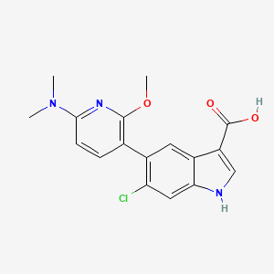 Chemical structure of PF-06685249