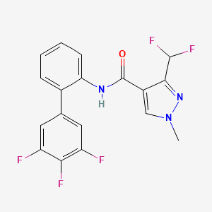 Chemical structure of Fluxapyroxad